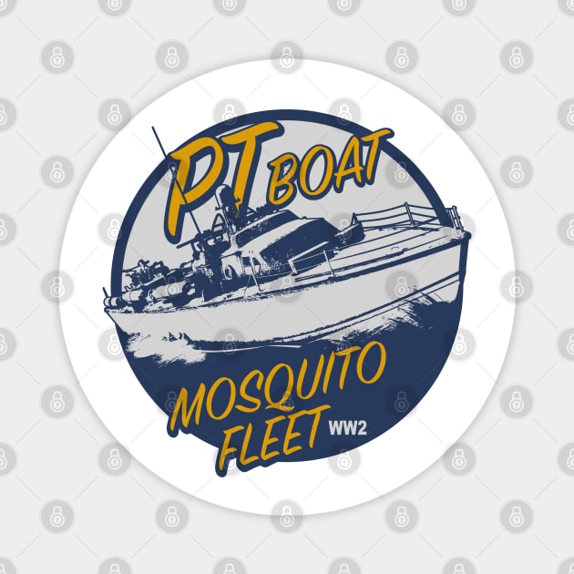 WW2 PT Boat Patch Magnet by TCP